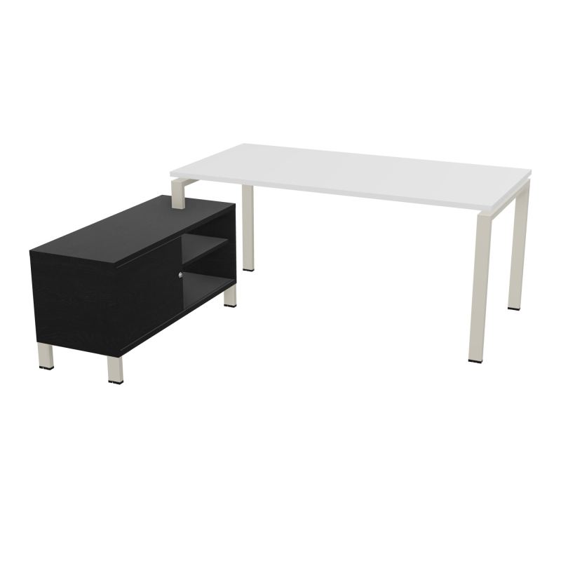RIO BUREAU RECT. 178X168 PL 160X80 OBT + RET PORT A GAUCHE SIMPLE ACCES  MG ZC RK
