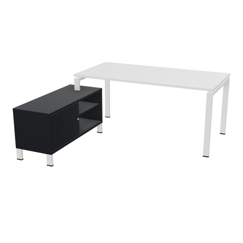 RIO BUREAU RECT. 178X168 PL 160X80 OBT + RET PORT A GAUCHE SIMPLE ACCES  MG ZO R9
