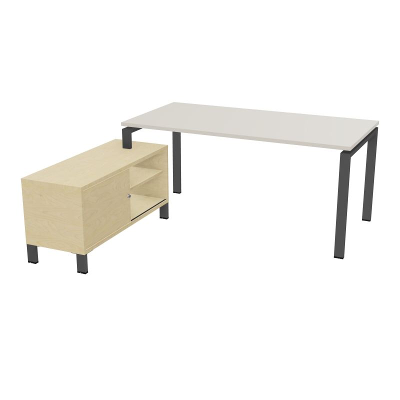 RIO BUREAU RECT. 178X168 PL 160X80 OBT + RET PORT A GAUCHE SIMPLE ACCES  N5 SC N8
