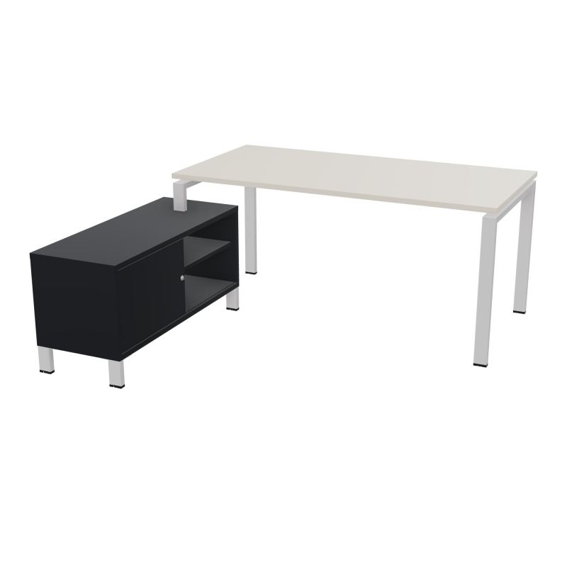 RIO BUREAU RECT. 178X168 PL 160X80 OBT + RET PORT A GAUCHE SIMPLE ACCES  N5 SD R9
