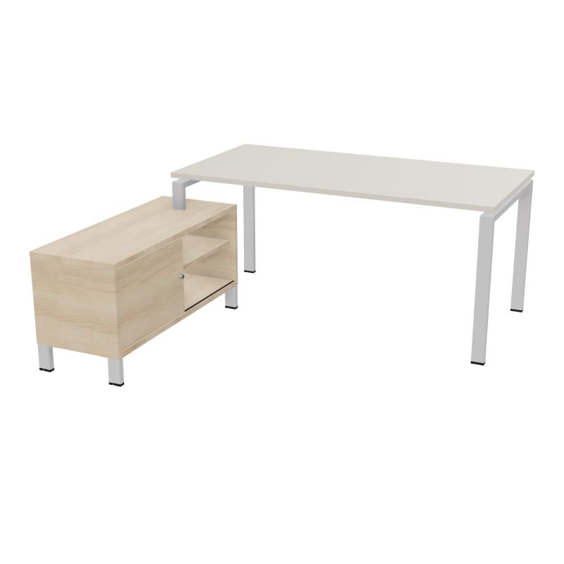 RIO BUREAU RECT. 178X168 PL 160X80 OBT + RET PORT A GAUCHE SIMPLE ACCES  N5 SD RZ