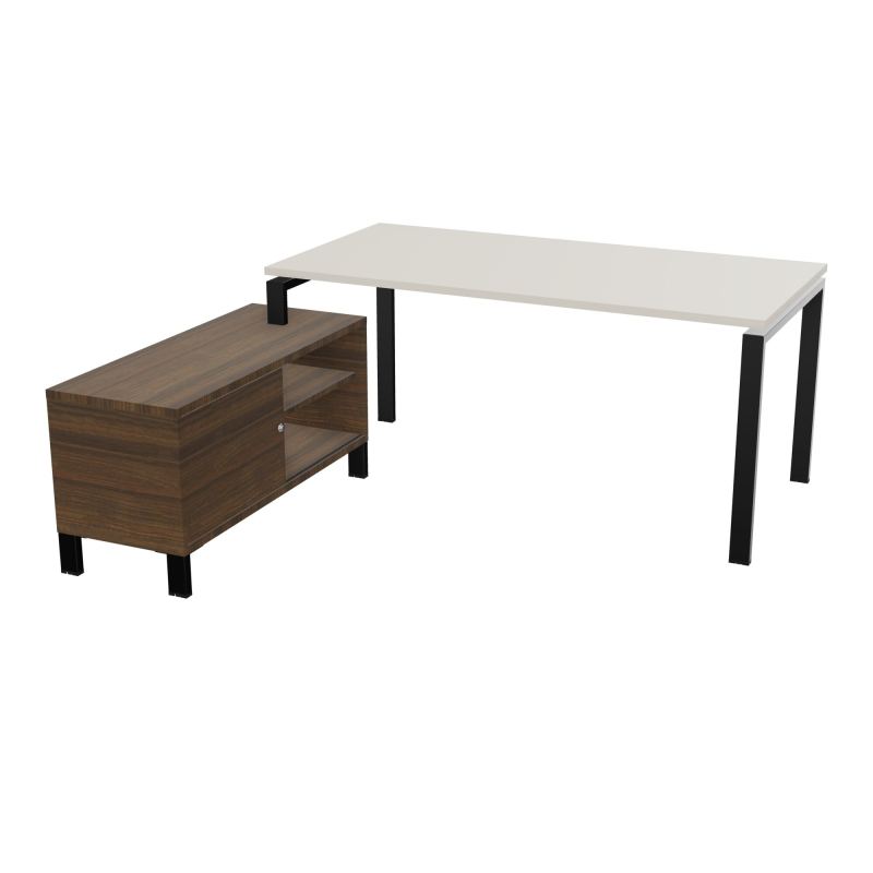RIO BUREAU RECT. 178X168 PL 160X80 OBT + RET PORT A GAUCHE SIMPLE ACCES  N5 SG N6