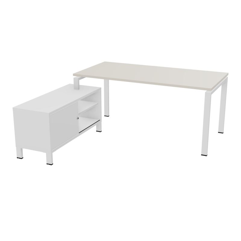 RIO BUREAU RECT. 178X168 PL 160X80 OBT + RET PORT A GAUCHE SIMPLE ACCES  N5 SO MG