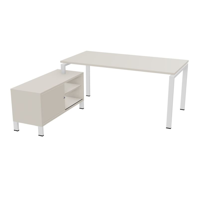 RIO BUREAU RECT. 178X168 PL 160X80 OBT + RET PORT A GAUCHE SIMPLE ACCES  N5 SO N5