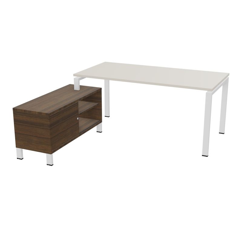 RIO BUREAU RECT. 178X168 PL 160X80 OBT + RET PORT A GAUCHE SIMPLE ACCES  N5 SO N6