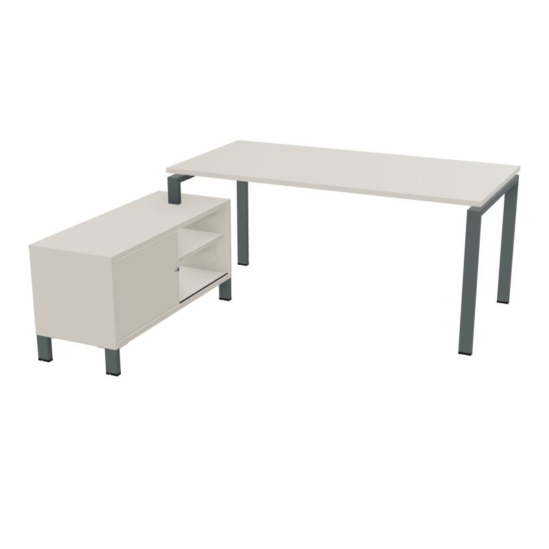 RIO BUREAU RECT. 178X168 PL 160X80 OBT + RET PORT A GAUCHE SIMPLE ACCES  N5 SU N5