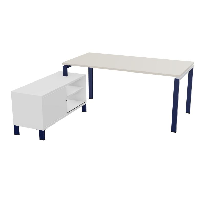 RIO BUREAU RECT. 178X168 PL 160X80 OBT + RET PORT A GAUCHE SIMPLE ACCES  N5 X4 MG