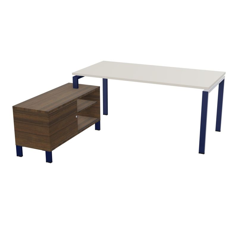 RIO BUREAU RECT. 178X168 PL 160X80 OBT + RET PORT A GAUCHE SIMPLE ACCES  N5 X4 N6