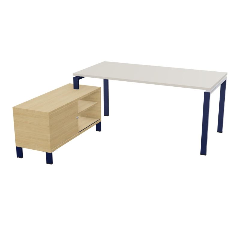 RIO BUREAU RECT. 178X168 PL 160X80 OBT + RET PORT A GAUCHE SIMPLE ACCES  N5 X4 R1