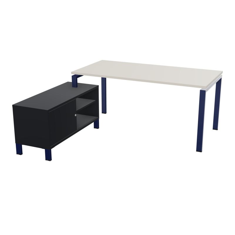 RIO BUREAU RECT. 178X168 PL 160X80 OBT + RET PORT A GAUCHE SIMPLE ACCES  N5 X4 R9