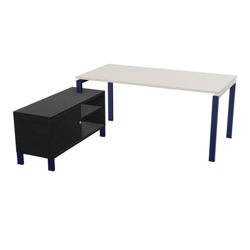 RIO BUREAU RECT. 178X168 PL 160X80 OBT + RET PORT A GAUCHE SIMPLE ACCES  N5 X4 RK