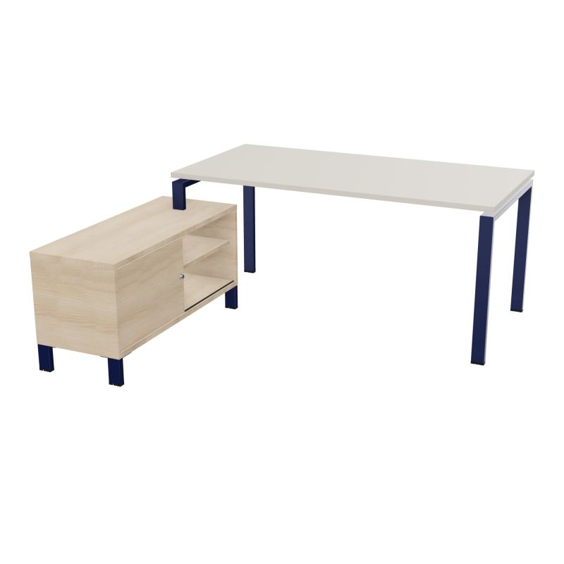 RIO BUREAU RECT. 178X168 PL 160X80 OBT + RET PORT A GAUCHE SIMPLE ACCES  N5 X4 RZ