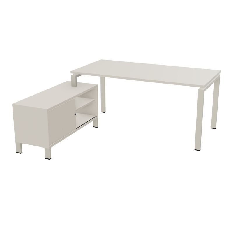 RIO BUREAU RECT. 178X168 PL 160X80 OBT + RET PORT A GAUCHE SIMPLE ACCES  N5 ZC N5