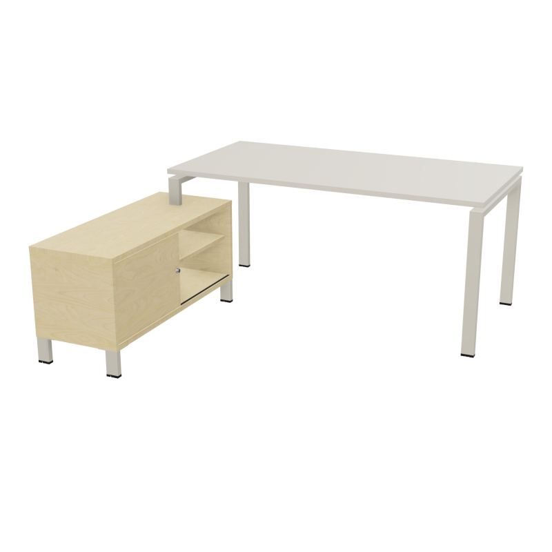 RIO BUREAU RECT. 178X168 PL 160X80 OBT + RET PORT A GAUCHE SIMPLE ACCES  N5 ZC N8