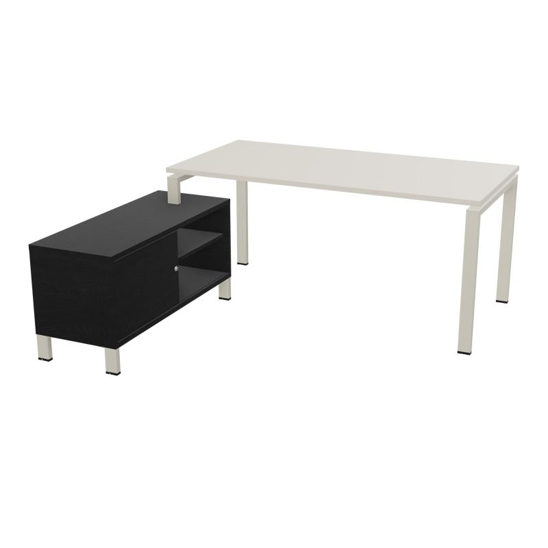RIO BUREAU RECT. 178X168 PL 160X80 OBT + RET PORT A GAUCHE SIMPLE ACCES  N5 ZC RK