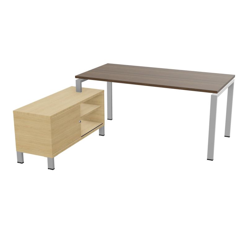 RIO BUREAU RECT. 178X168 PL 160X80 OBT + RET PORT A GAUCHE SIMPLE ACCES  N6 SA R1