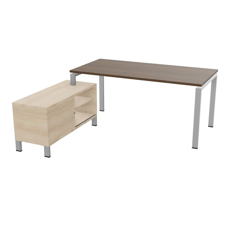 RIO BUREAU RECT. 178X168 PL 160X80 OBT + RET PORT A GAUCHE SIMPLE ACCES  N6 SA RZ