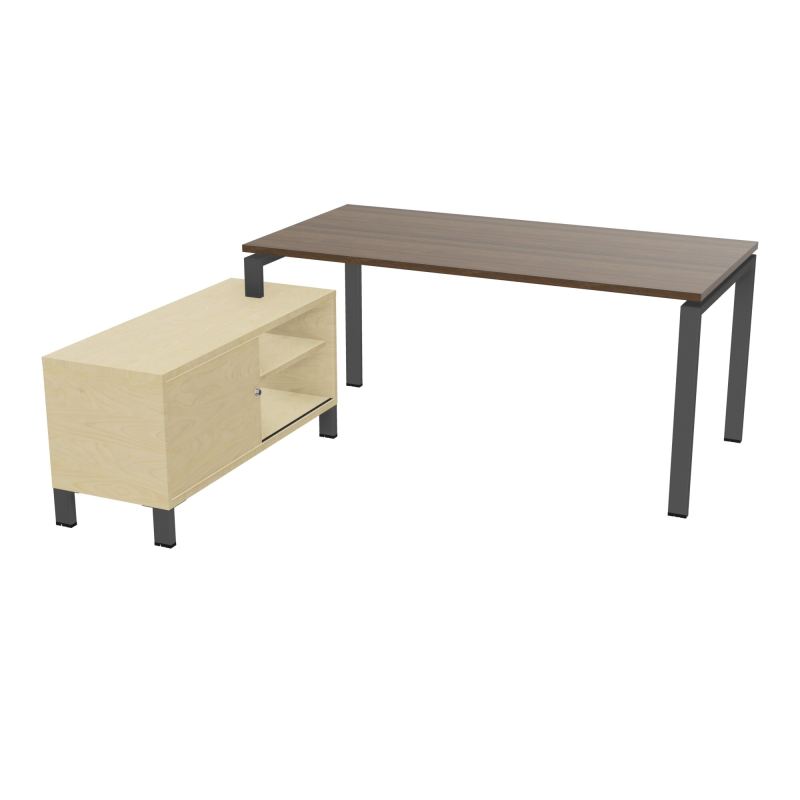 RIO BUREAU RECT. 178X168 PL 160X80 OBT + RET PORT A GAUCHE SIMPLE ACCES  N6 SC N8