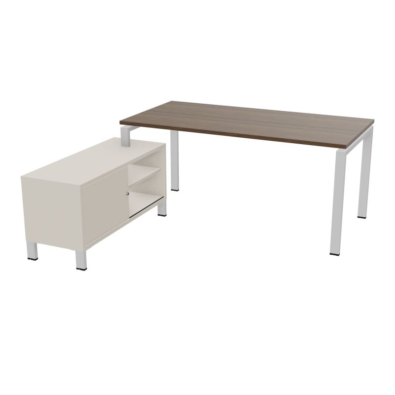 RIO BUREAU RECT. 178X168 PL 160X80 OBT + RET PORT A GAUCHE SIMPLE ACCES  N6 SD N5