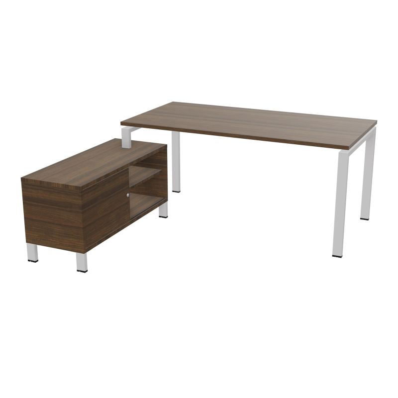 RIO BUREAU RECT. 178X168 PL 160X80 OBT + RET PORT A GAUCHE SIMPLE ACCES  N6 SD N6