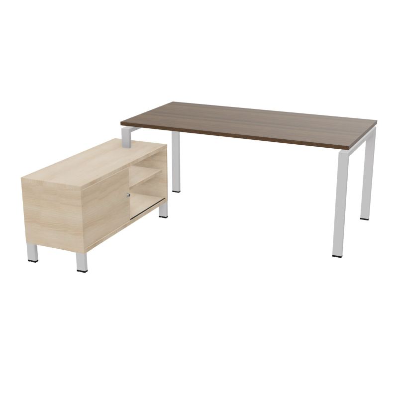 RIO BUREAU RECT. 178X168 PL 160X80 OBT + RET PORT A GAUCHE SIMPLE ACCES  N6 SD RZ