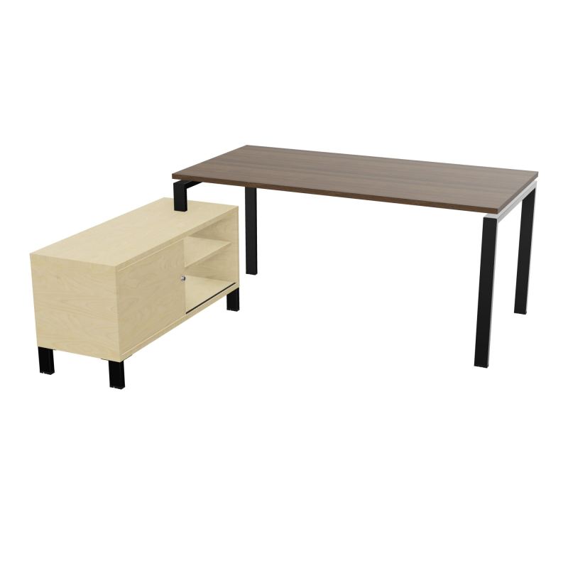 RIO BUREAU RECT. 178X168 PL 160X80 OBT + RET PORT A GAUCHE SIMPLE ACCES  N6 SG N8