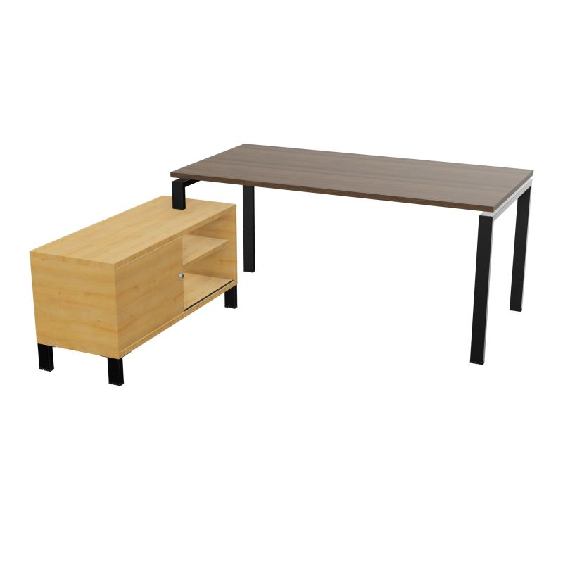 RIO BUREAU RECT. 178X168 PL 160X80 OBT + RET PORT A GAUCHE SIMPLE ACCES  N6 SG R5