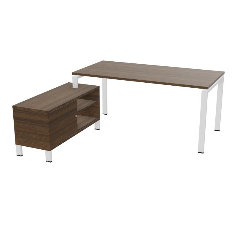RIO BUREAU RECT. 178X168 PL 160X80 OBT + RET PORT A GAUCHE SIMPLE ACCES  N6 SO N6