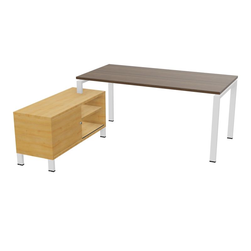 RIO BUREAU RECT. 178X168 PL 160X80 OBT + RET PORT A GAUCHE SIMPLE ACCES  N6 SO R5