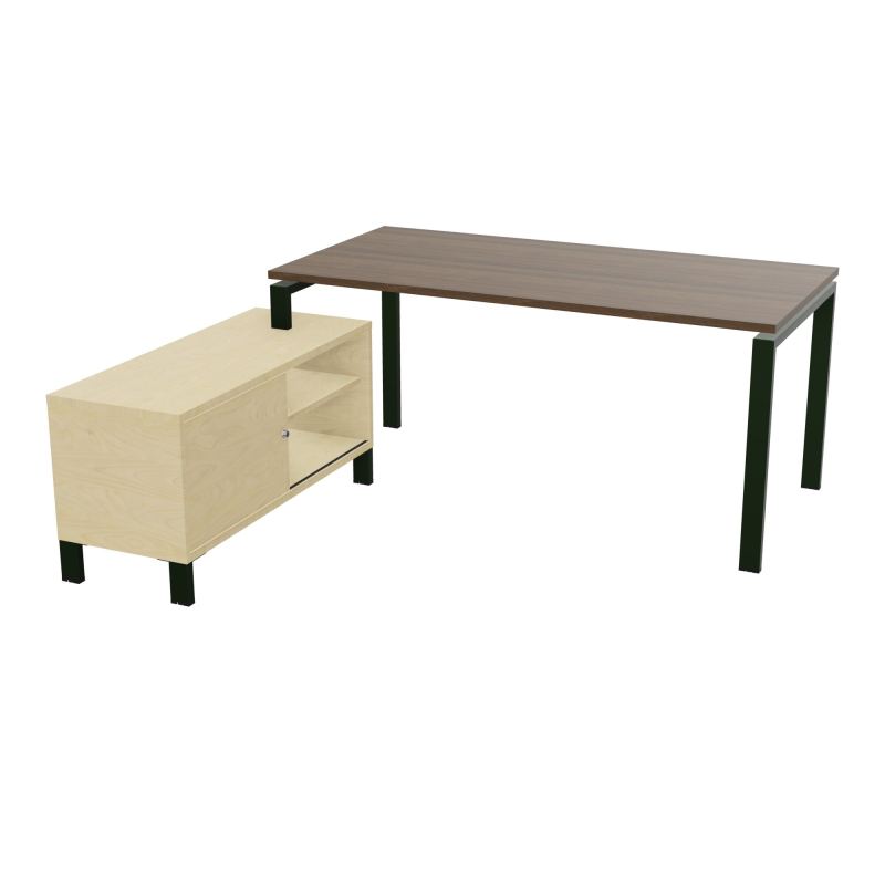RIO BUREAU RECT. 178X168 PL 160X80 OBT + RET PORT A GAUCHE SIMPLE ACCES  N6 ST N8