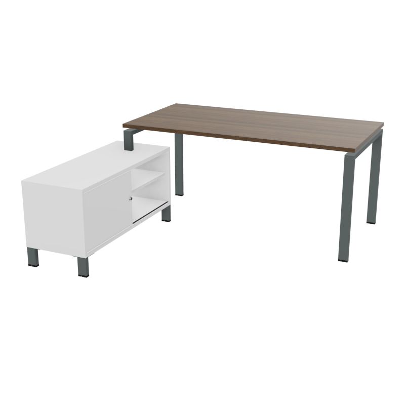 RIO BUREAU RECT. 178X168 PL 160X80 OBT + RET PORT A GAUCHE SIMPLE ACCES  N6 SU MG