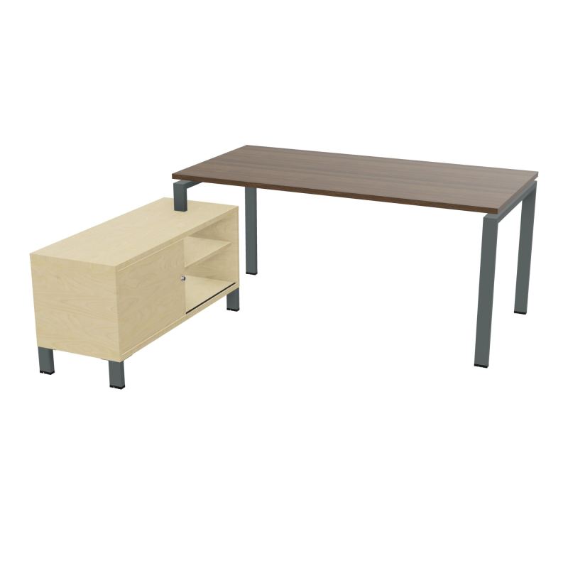 RIO BUREAU RECT. 178X168 PL 160X80 OBT + RET PORT A GAUCHE SIMPLE ACCES  N6 SU N8