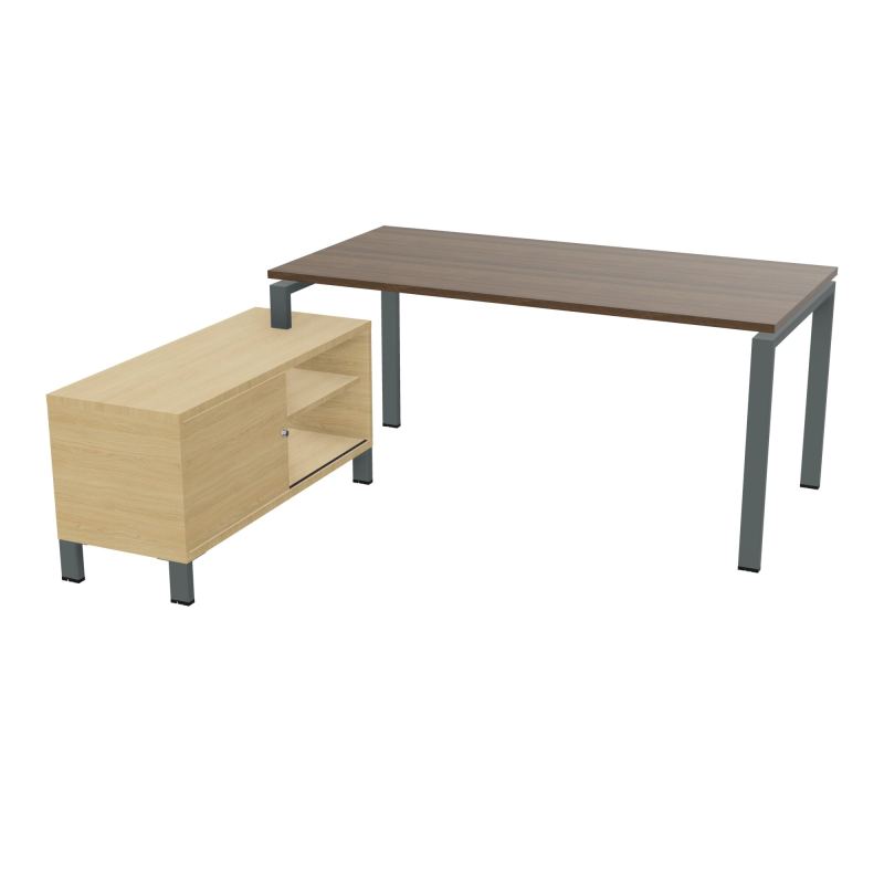 RIO BUREAU RECT. 178X168 PL 160X80 OBT + RET PORT A GAUCHE SIMPLE ACCES  N6 SU R1