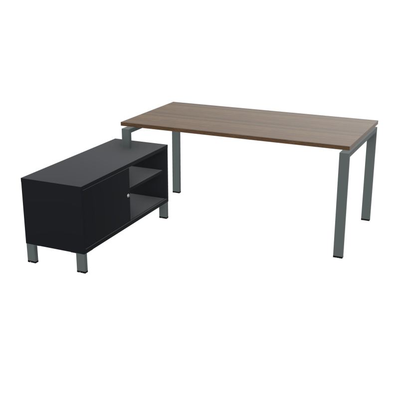 RIO BUREAU RECT. 178X168 PL 160X80 OBT + RET PORT A GAUCHE SIMPLE ACCES  N6 SU R9