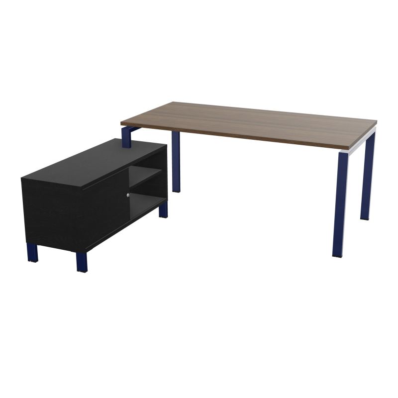 RIO BUREAU RECT. 178X168 PL 160X80 OBT + RET PORT A GAUCHE SIMPLE ACCES  N6 X4 RK