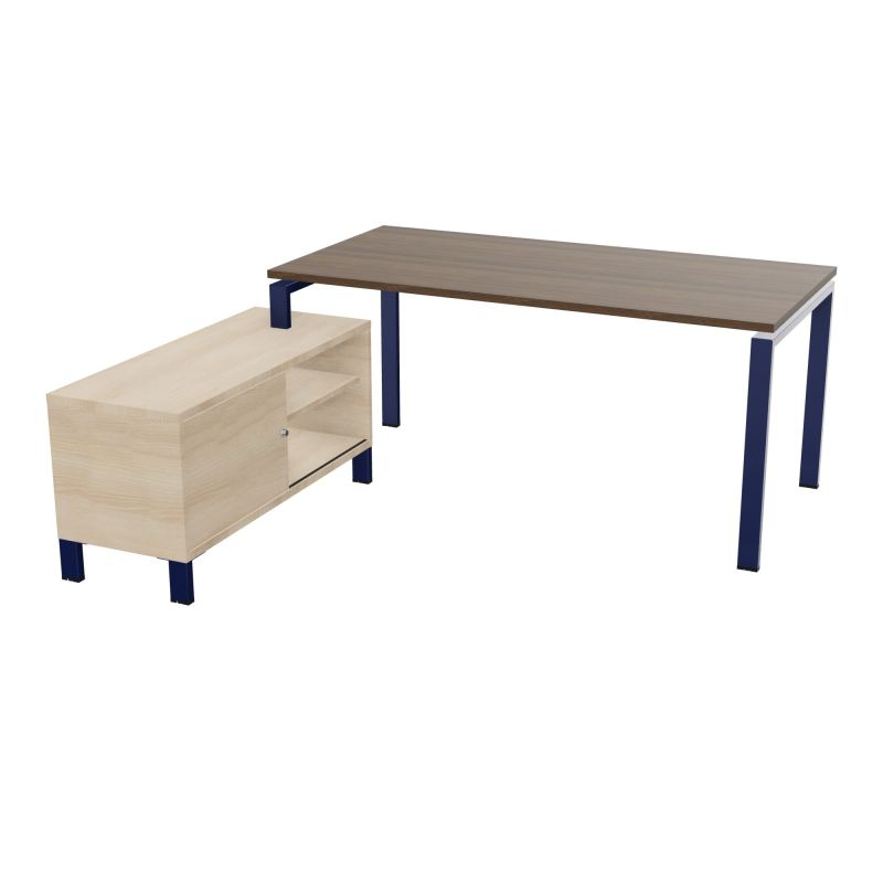 RIO BUREAU RECT. 178X168 PL 160X80 OBT + RET PORT A GAUCHE SIMPLE ACCES  N6 X4 RZ