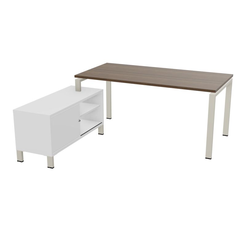 RIO BUREAU RECT. 178X168 PL 160X80 OBT + RET PORT A GAUCHE SIMPLE ACCES  N6 ZC MG