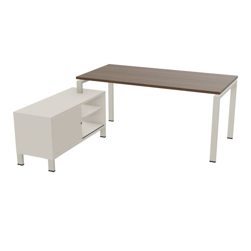 RIO BUREAU RECT. 178X168 PL 160X80 OBT + RET PORT A GAUCHE SIMPLE ACCES  N6 ZC N5
