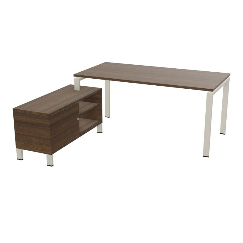 RIO BUREAU RECT. 178X168 PL 160X80 OBT + RET PORT A GAUCHE SIMPLE ACCES  N6 ZC N6