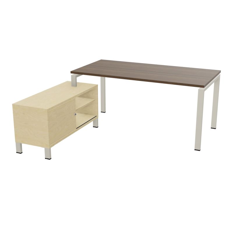 RIO BUREAU RECT. 178X168 PL 160X80 OBT + RET PORT A GAUCHE SIMPLE ACCES  N6 ZC N8
