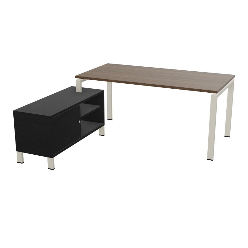 RIO BUREAU RECT. 178X168 PL 160X80 OBT + RET PORT A GAUCHE SIMPLE ACCES  N6 ZC RK