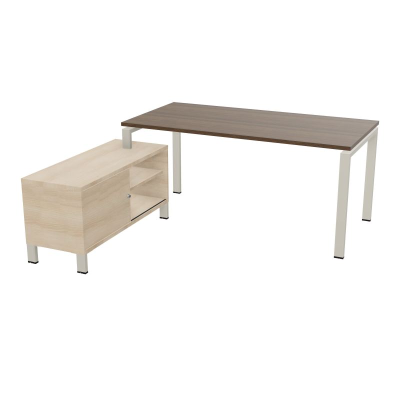 RIO BUREAU RECT. 178X168 PL 160X80 OBT + RET PORT A GAUCHE SIMPLE ACCES  N6 ZC RZ