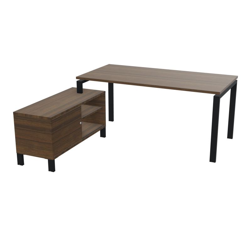 RIO BUREAU RECT. 178X168 PL 160X80 OBT + RET PORT A GAUCHE SIMPLE ACCES  N6 ZP N6