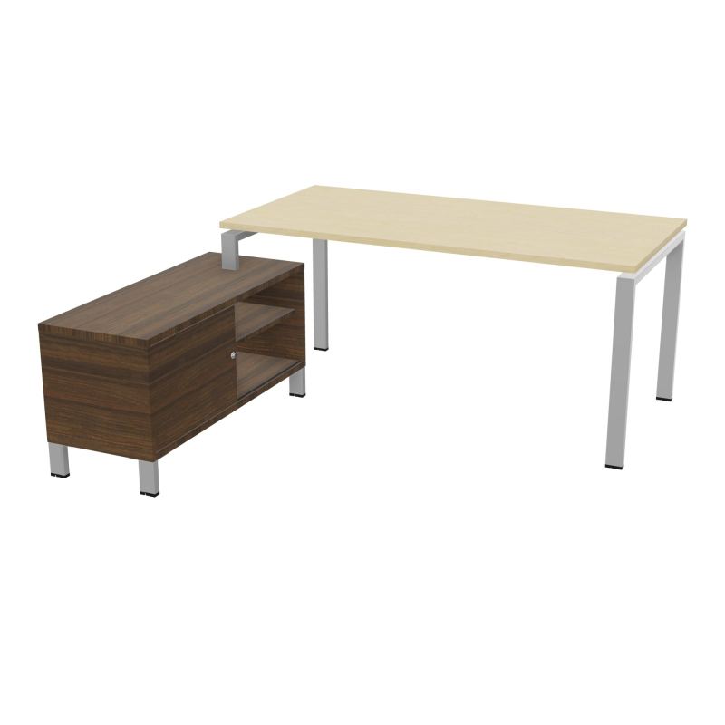 RIO BUREAU RECT. 178X168 PL 160X80 OBT + RET PORT A GAUCHE SIMPLE ACCES  N8 SA N6