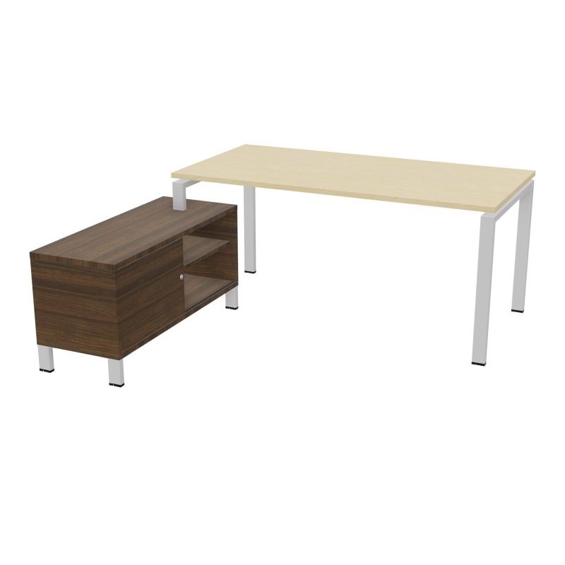 RIO BUREAU RECT. 178X168 PL 160X80 OBT + RET PORT A GAUCHE SIMPLE ACCES  N8 SD N6