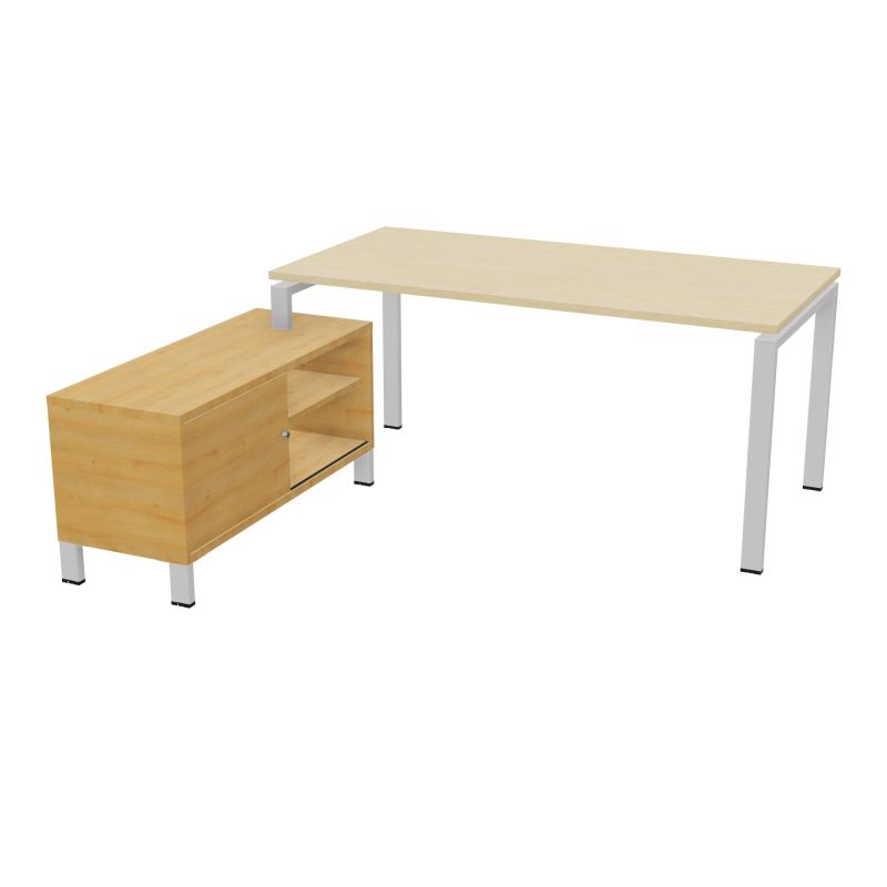 RIO BUREAU RECT. 178X168 PL 160X80 OBT + RET PORT A GAUCHE SIMPLE ACCES  N8 SD R5