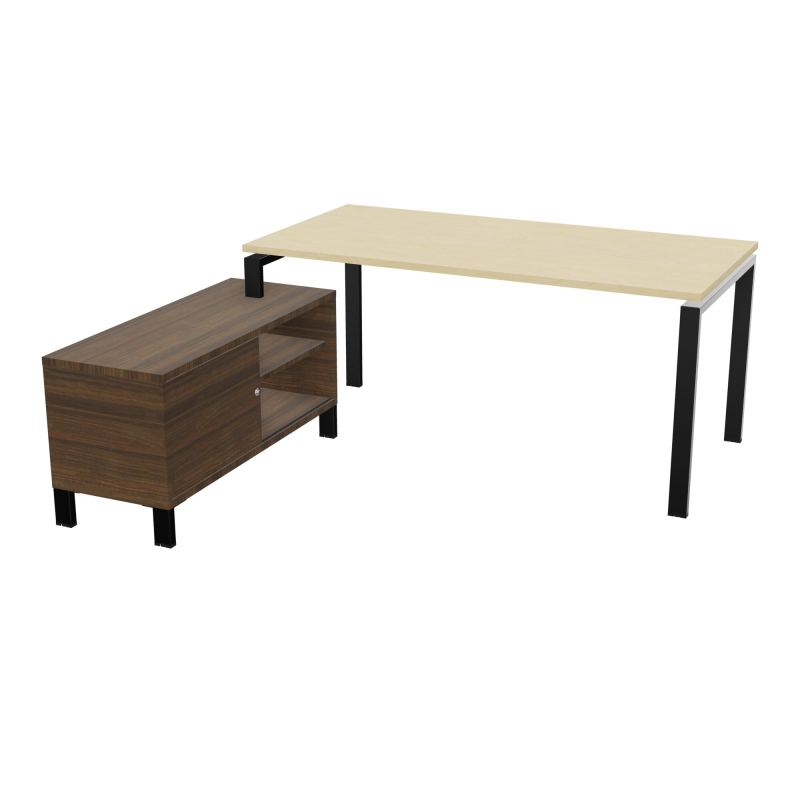 RIO BUREAU RECT. 178X168 PL 160X80 OBT + RET PORT A GAUCHE SIMPLE ACCES  N8 SG N6