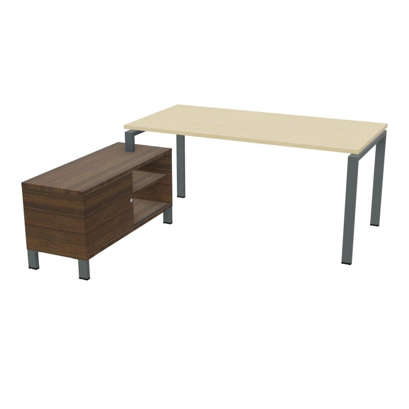 RIO BUREAU RECT. 178X168 PL 160X80 OBT + RET PORT A GAUCHE SIMPLE ACCES  N8 SU N6