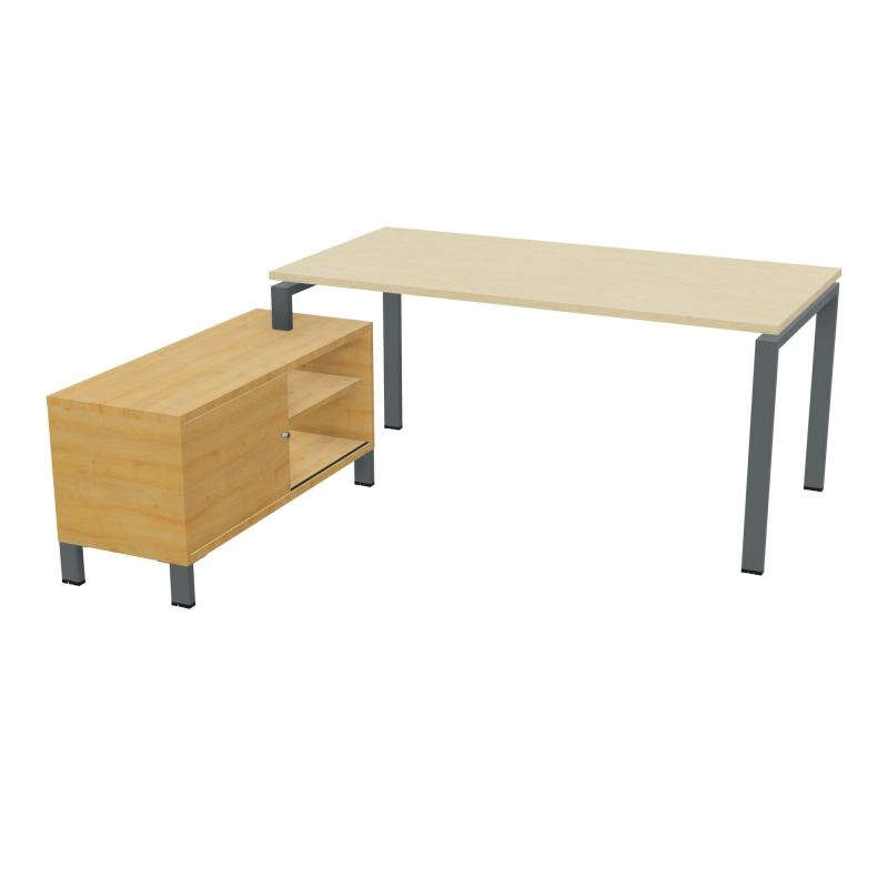 RIO BUREAU RECT. 178X168 PL 160X80 OBT + RET PORT A GAUCHE SIMPLE ACCES  N8 SU R5