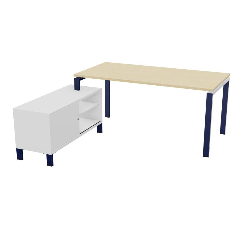 RIO BUREAU RECT. 178X168 PL 160X80 OBT + RET PORT A GAUCHE SIMPLE ACCES  N8 X4 MG
